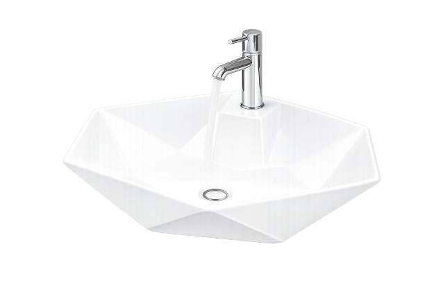 Enhance your bathroom with the elegant  ART BOWL DIAMOND
