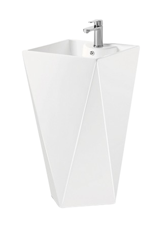 The ONE PIECE BASIN DIAMONDis a stylish and functional bathroom fixture