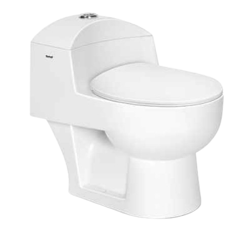 The One Piece Commode is designed to bring elegance